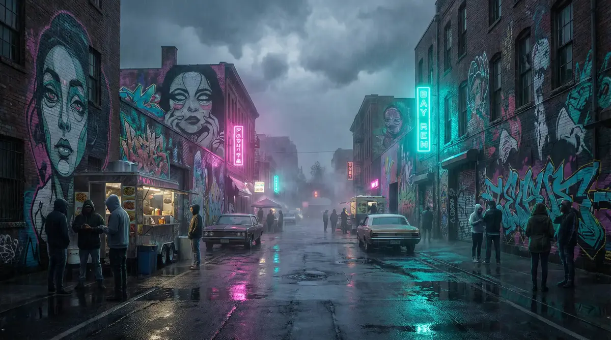 免费ai去衣服网站 - 雨夜壁画街